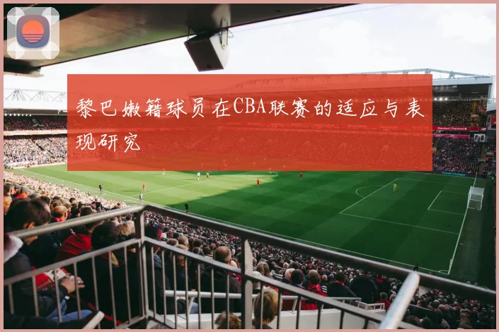 黎巴嫩籍球员在CBA联赛的适应与表现研究